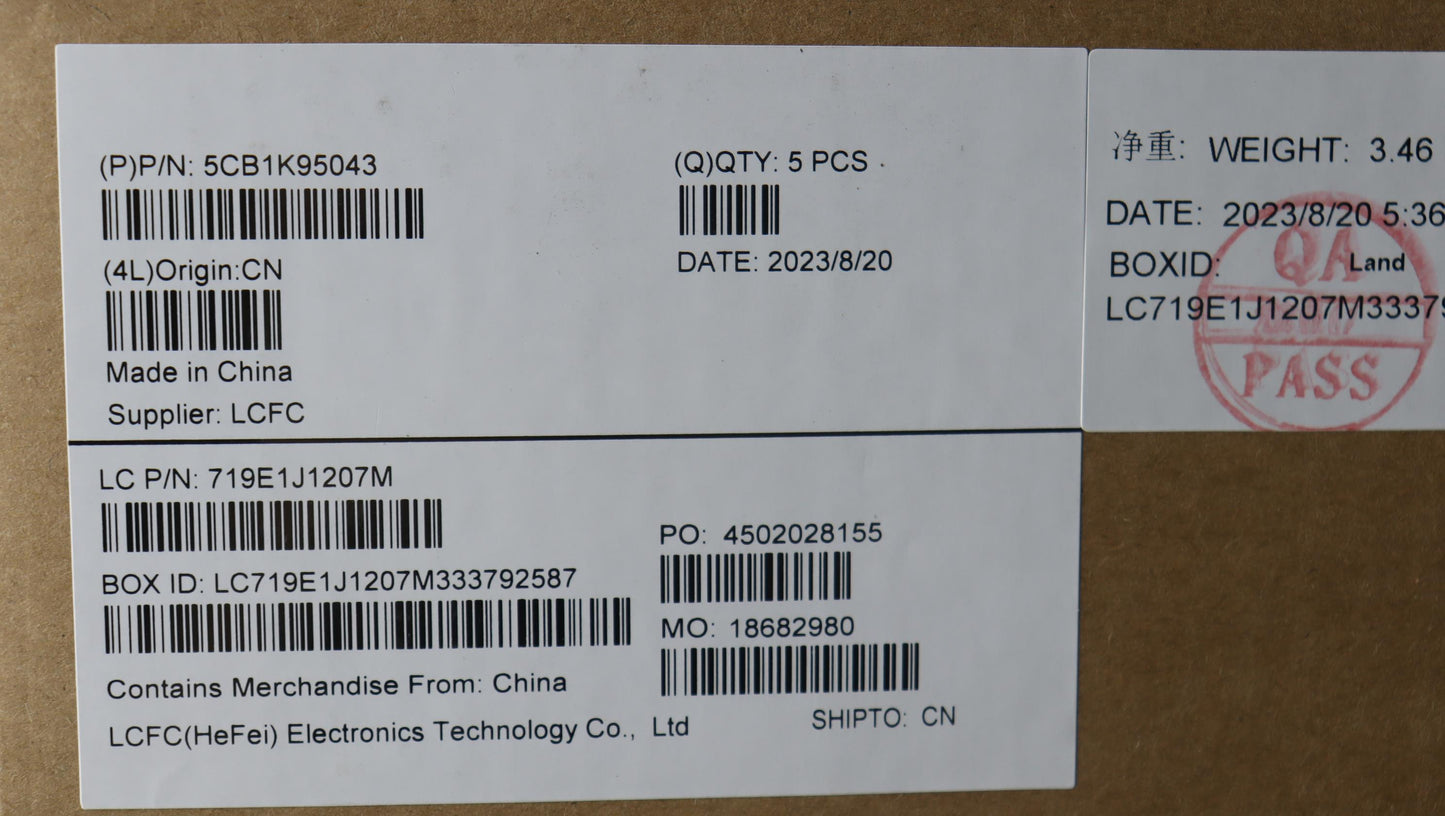 Lenovo Cover Upper Case Assembly La S - 5CB1K95043