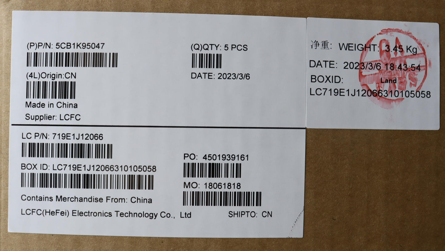 Lenovo Cover Upper Case Assembly Rus - 5CB1K95047