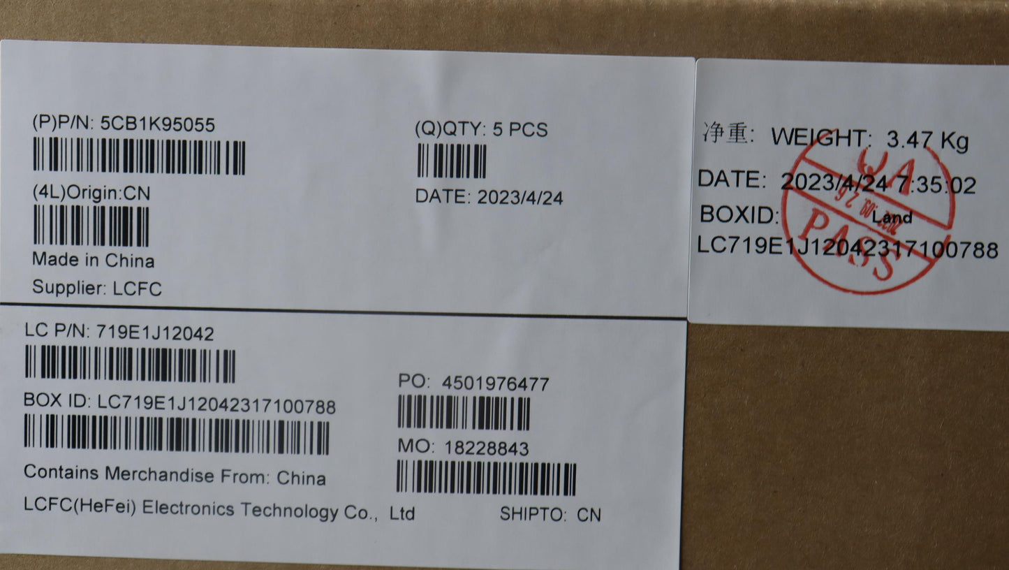 Lenovo Cover Upper Case Assembly Nord - 5CB1K95055