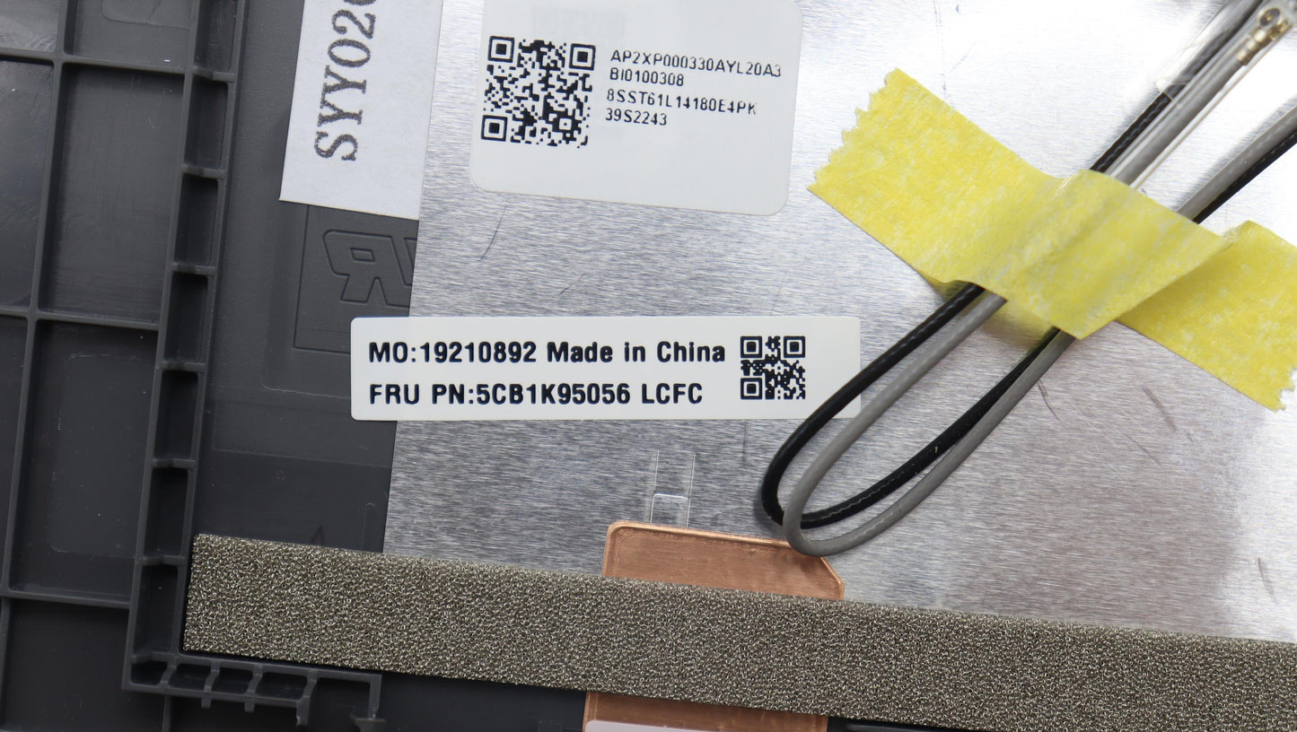 Lenovo Cover Upper Case Assembly Bel - 5CB1K95056