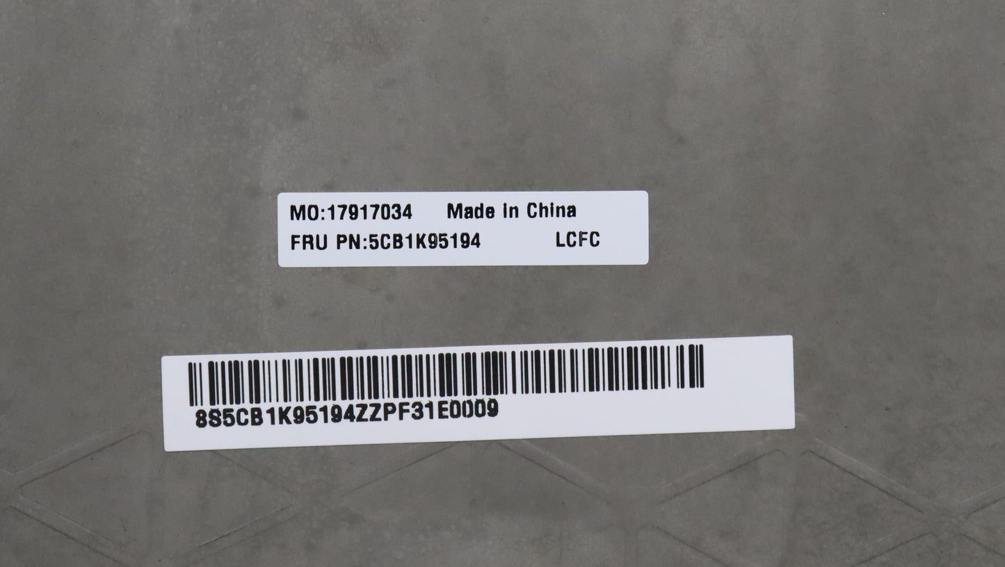 Lenovo Cover Lower Case L83Ay Sg - 5CB1K95194