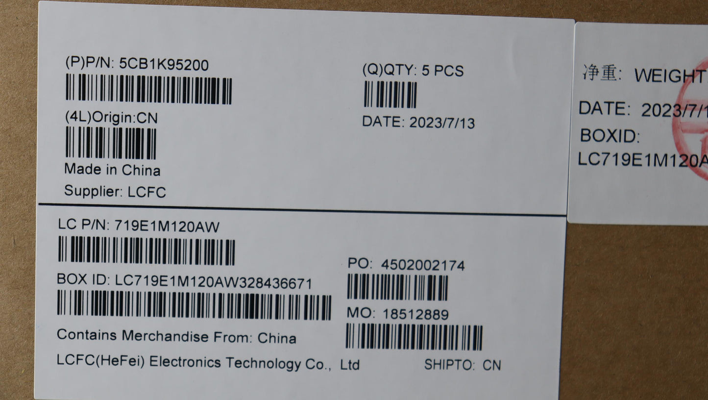Lenovo Cover Upper Case Assembly Eng - 5CB1K95200