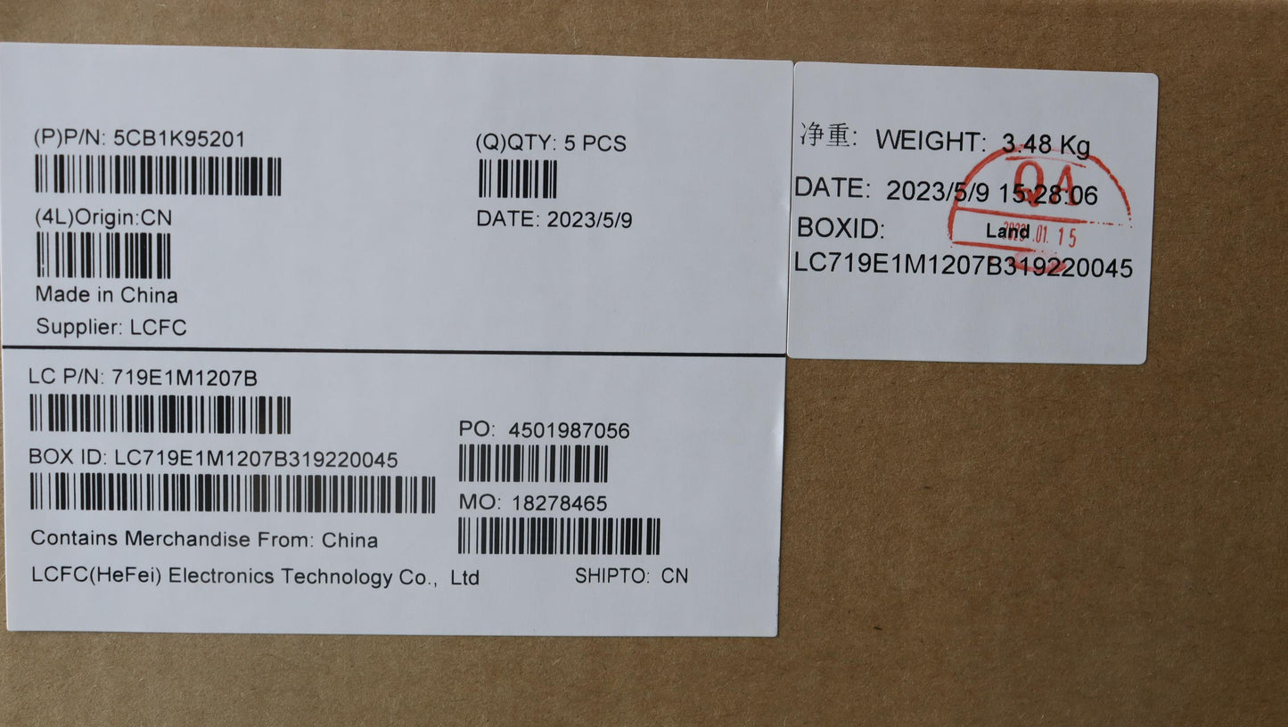 Lenovo Cover Upper Case Assembly Euro - 5CB1K95201
