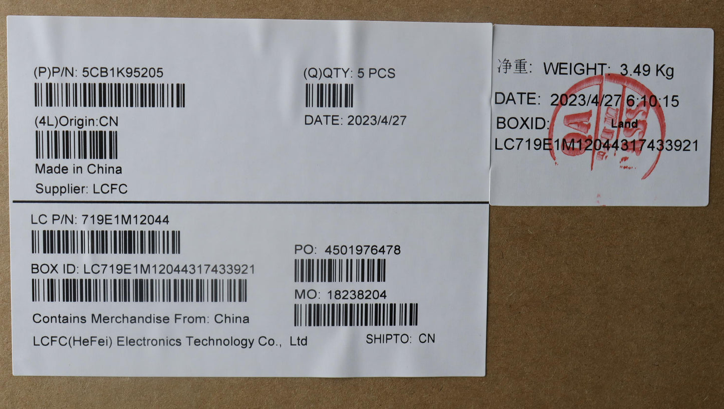 Lenovo Cover Upper Case Assembly Ger - 5CB1K95205
