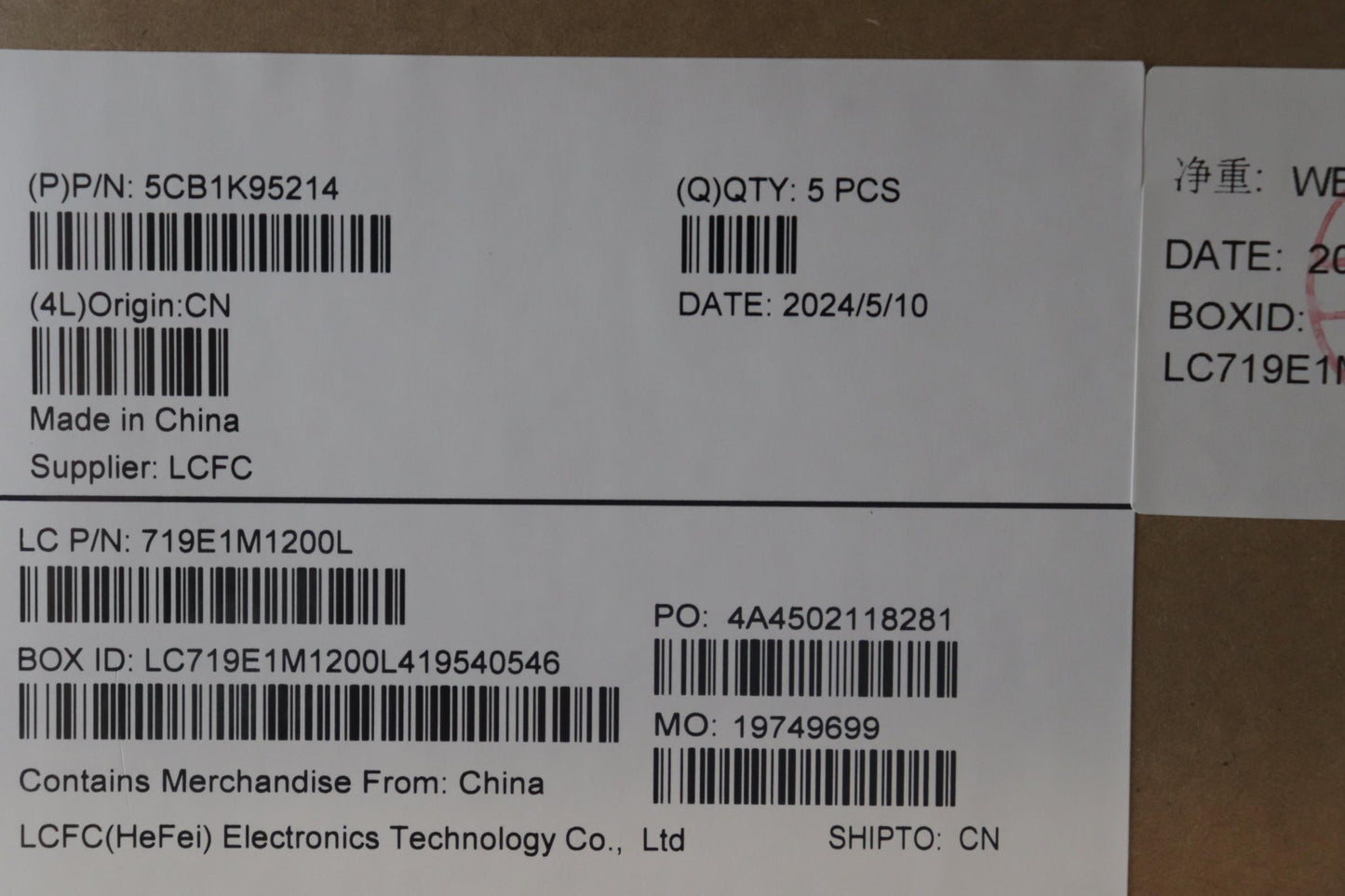 Lenovo Cover Upper Case Assembly La S - 5CB1K95214