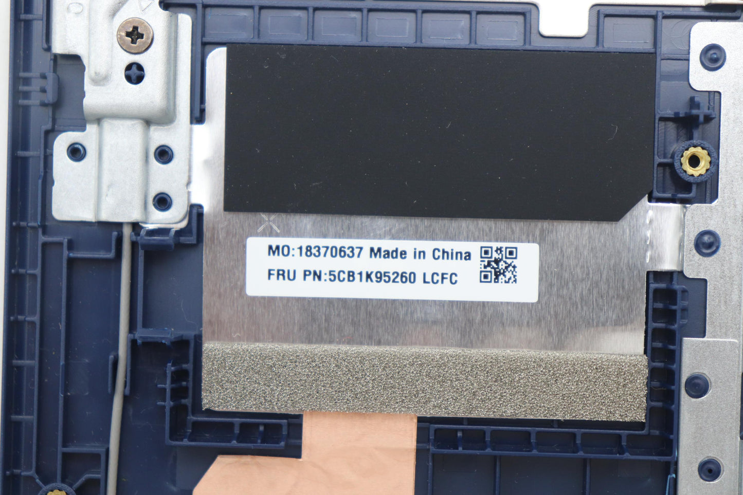 Lenovo Cover Upper Case Assembly Bel - 5CB1K95260