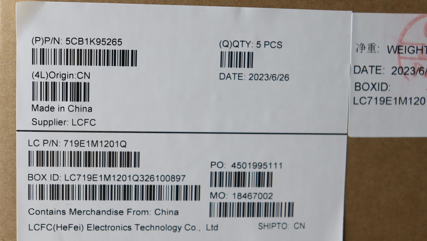 Lenovo Cover Upper Case Assembly Euro - 5CB1K95265
