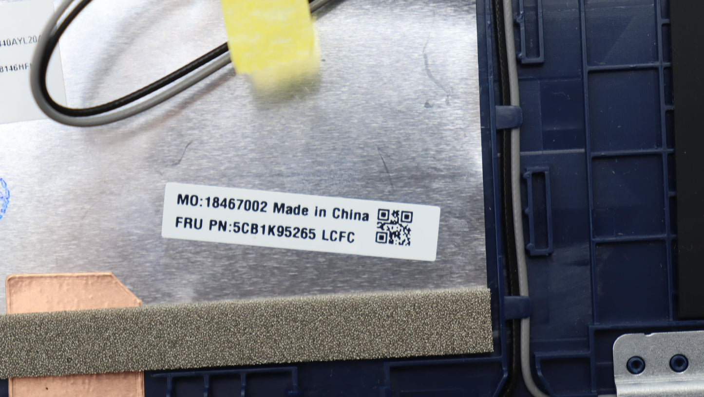 Lenovo Cover Upper Case Assembly Euro - 5CB1K95265