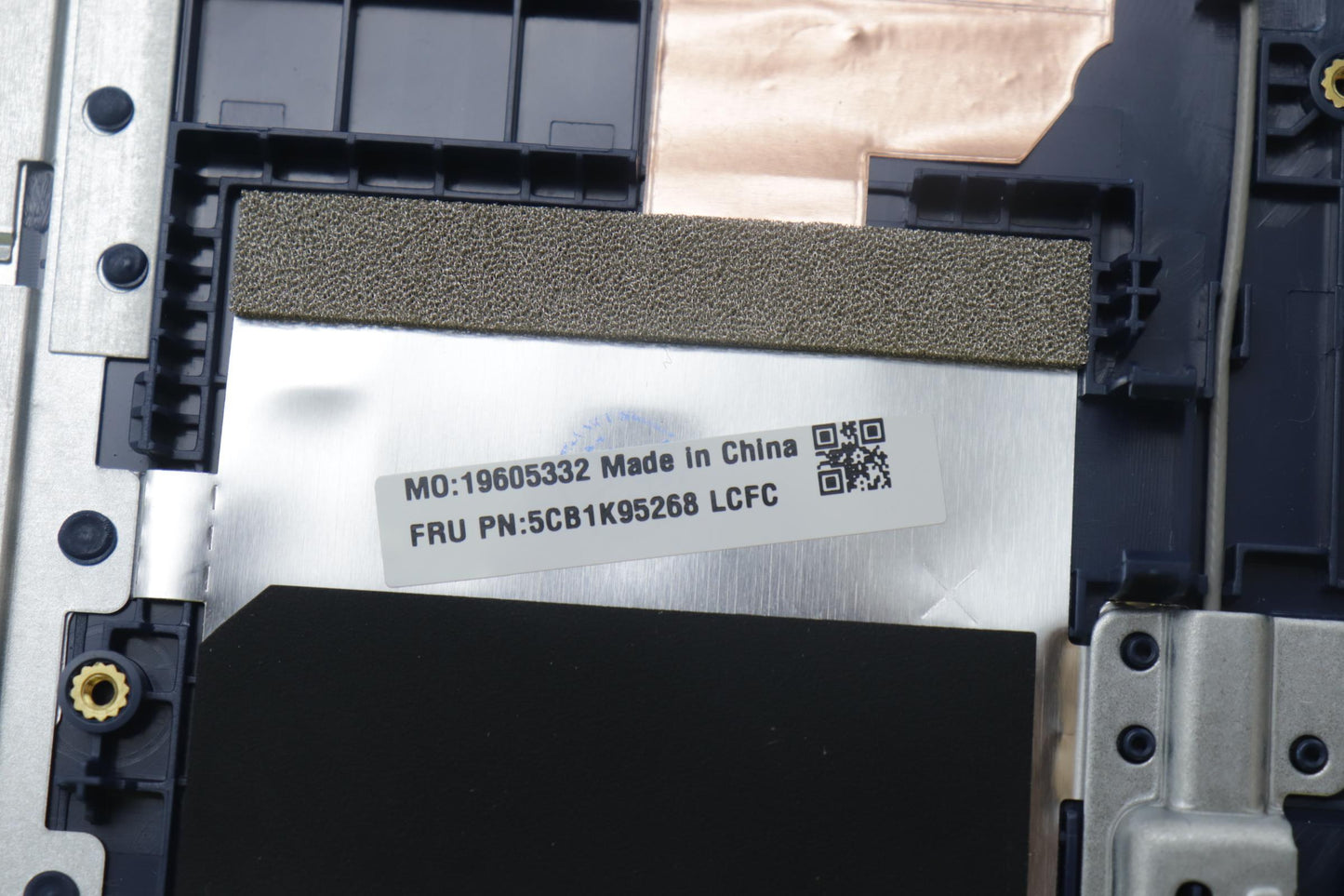 Lenovo Cover Upper Case Assembly Fra/ - 5CB1K95268