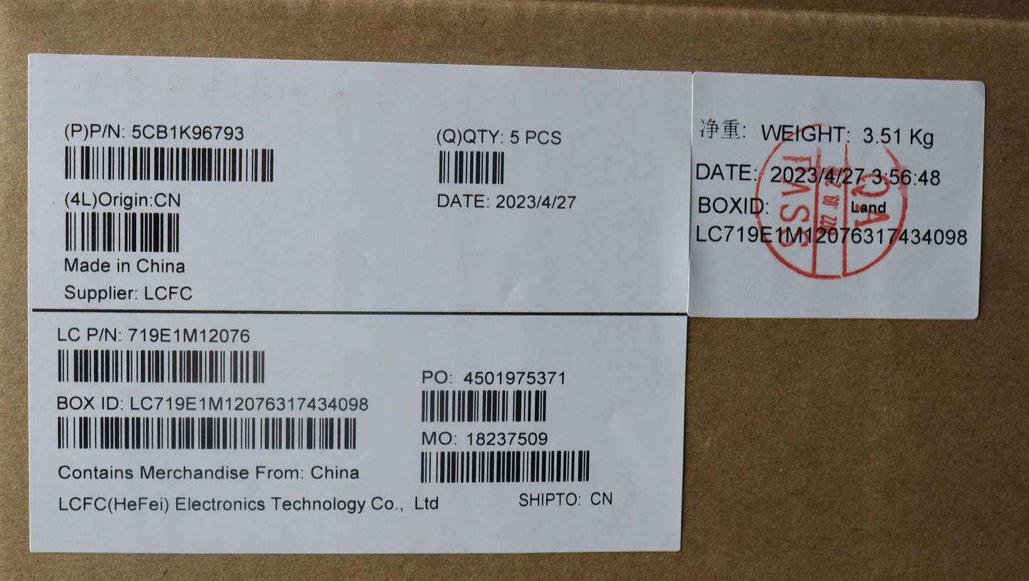 Lenovo Cover Upper Case Assembly Ger - 5CB1K96793