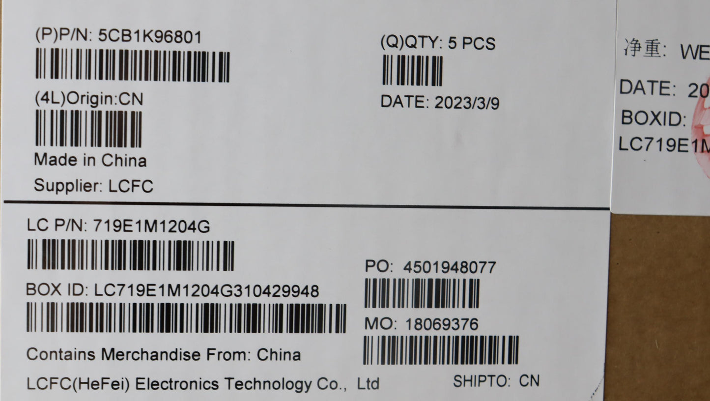 Lenovo Cover Upper Case Assembly Kor - 5CB1K96801