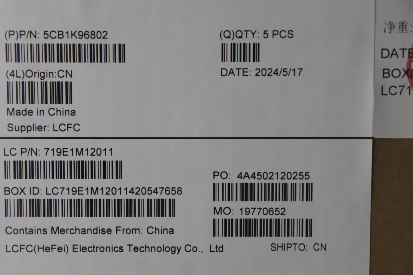 Lenovo Cover Upper Case Assembly La S - 5CB1K96802