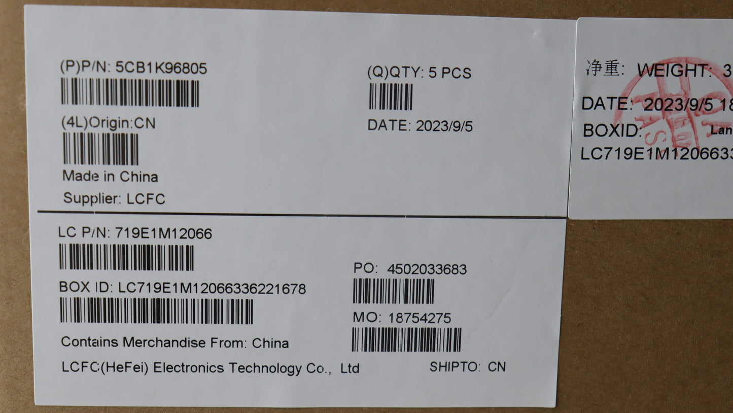 Lenovo Cover Upper Case Assembly Rus - 5CB1K96805