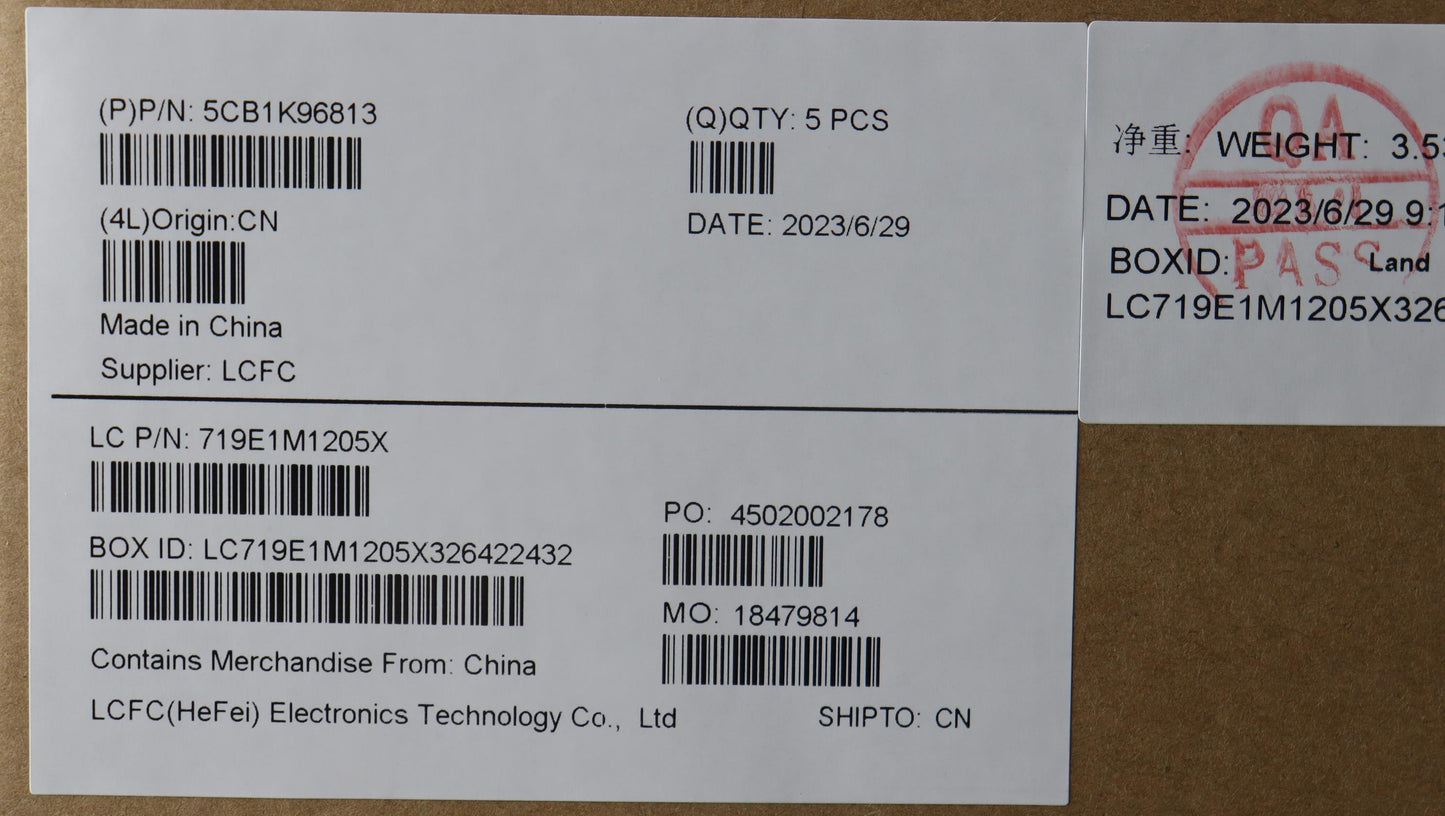 Lenovo Cover Upper Case Assembly Ukr - 5CB1K96813