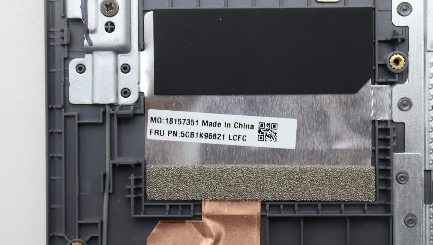 Lenovo Cover Upper Case Assembly Por - 5CB1K96821