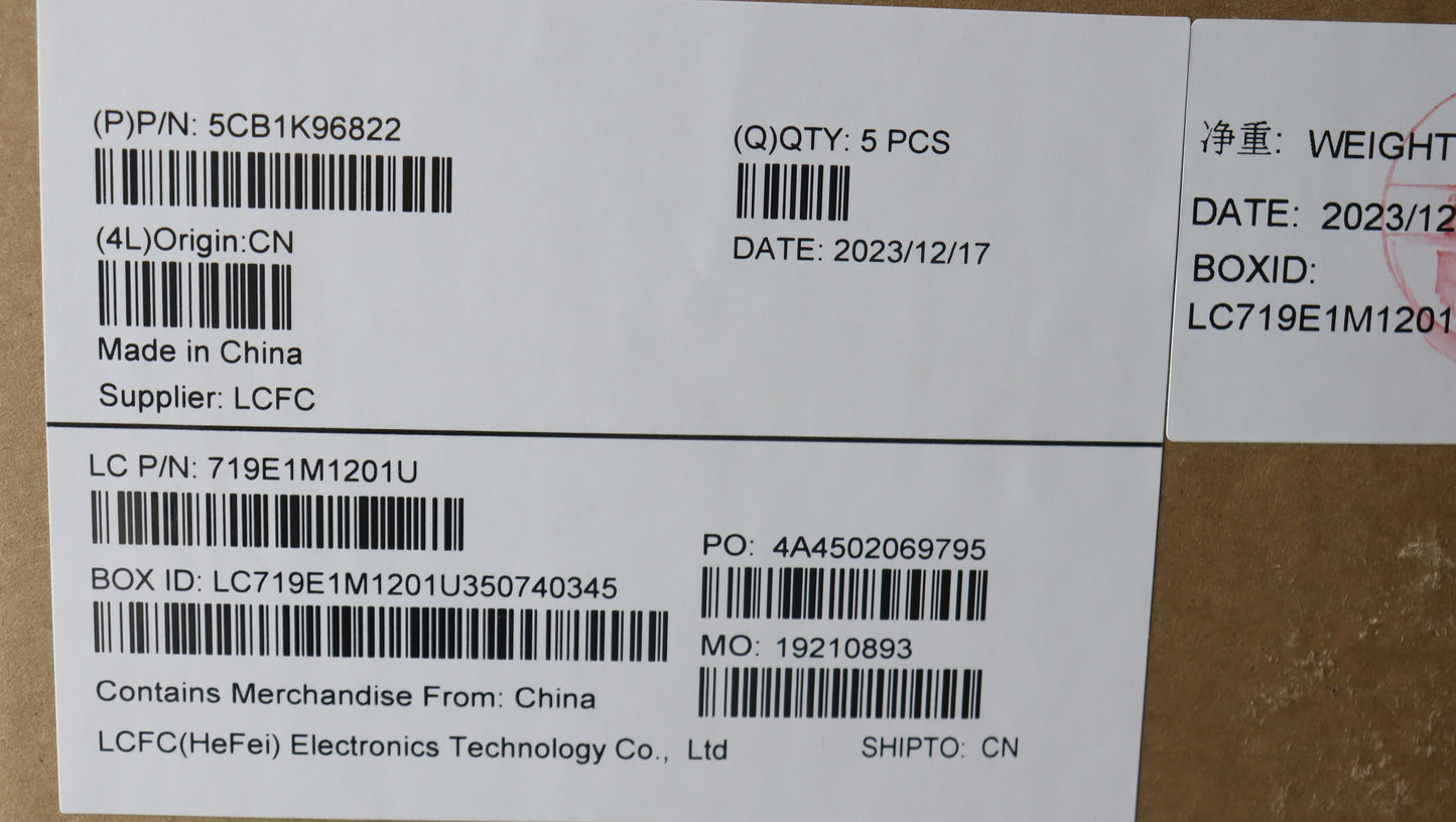 Lenovo Cover Upper Case Assembly La S - 5CB1K96822