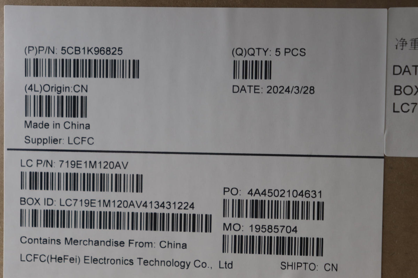Lenovo Cover Upper Case Assembly Tc L - 5CB1K96825