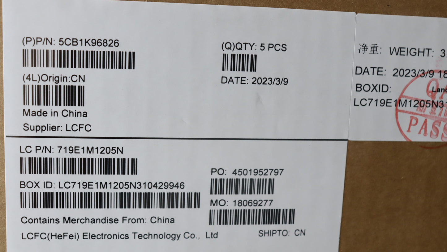 Lenovo Cover Upper Case Assembly Rus - 5CB1K96826