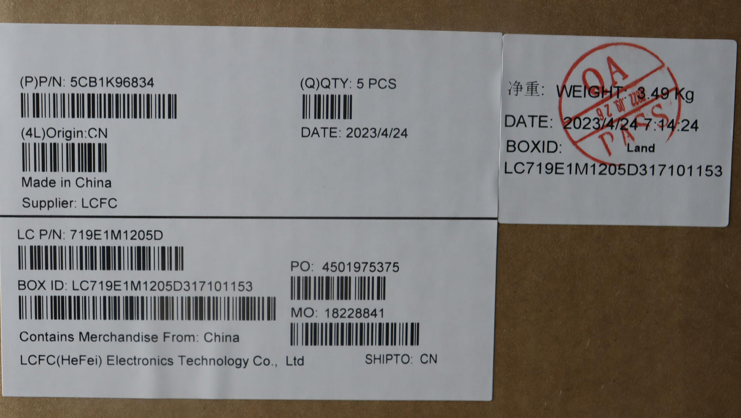 Lenovo Cover Upper Case Assembly Nord - 5CB1K96834