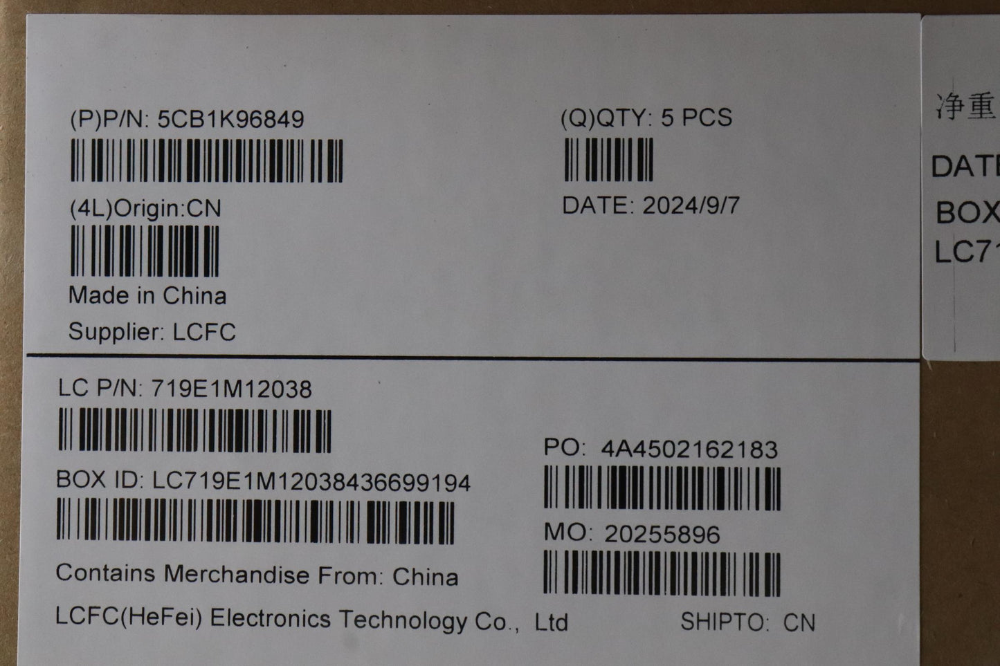 Lenovo Cover Upper Case Assembly Bul - 5CB1K96849