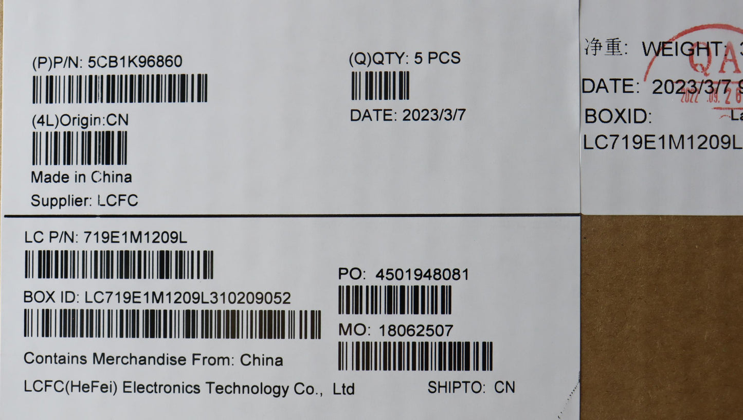 Lenovo Cover Upper Case Assembly Hun - 5CB1K96860
