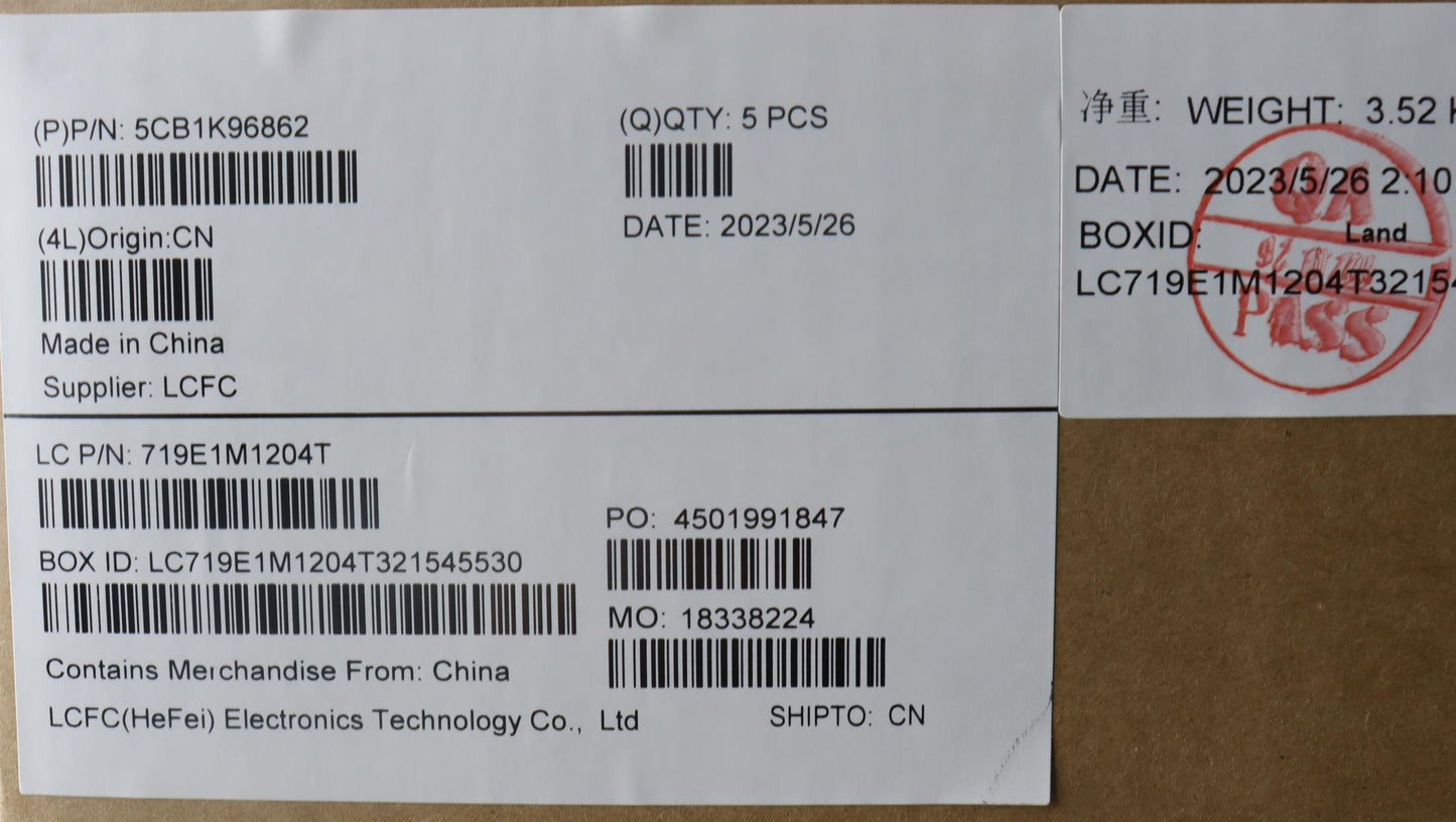 Lenovo Cover Upper Case Assembly Ita - 5CB1K96862