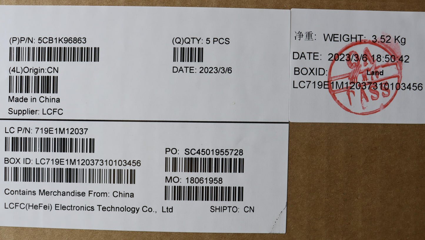 Lenovo Cover Upper Case Assembly Jpn - 5CB1K96863