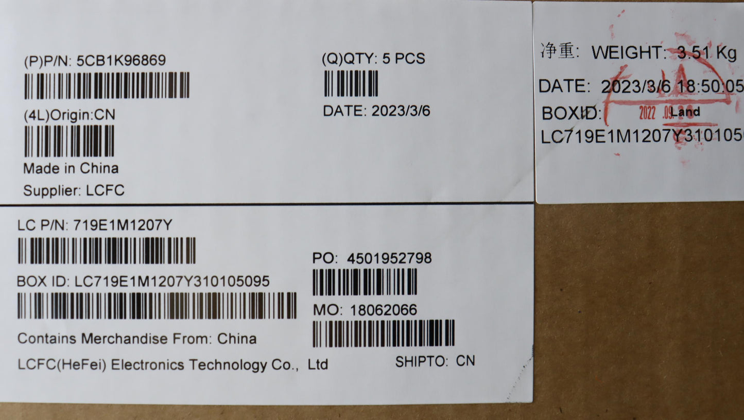 Lenovo Cover Upper Case Assembly Slv - 5CB1K96869