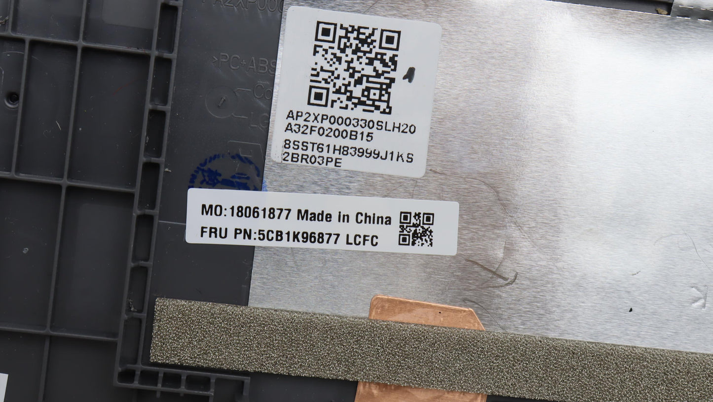 Lenovo Cover Upper Case Assembly Usa - 5CB1K96877