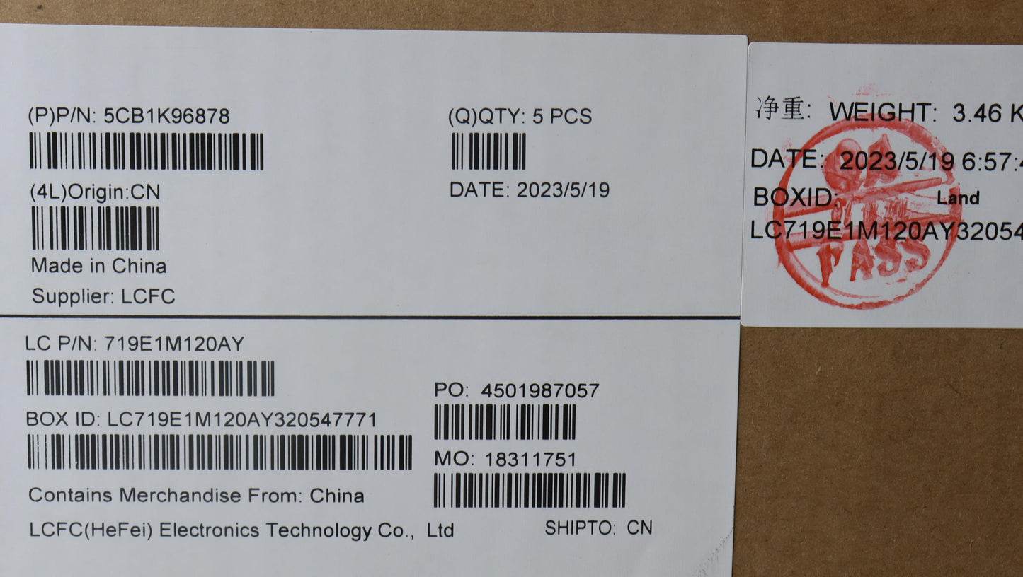 Lenovo Cover Upper Case Assembly Eng - 5CB1K96878