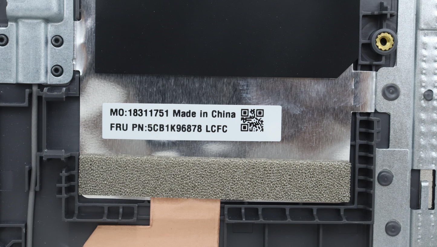 Lenovo Cover Upper Case Assembly Eng - 5CB1K96878