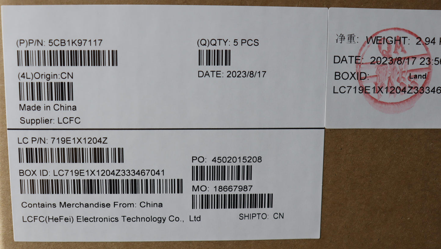 Lenovo Cover Upper Case Assembly Ger - 5CB1K97117
