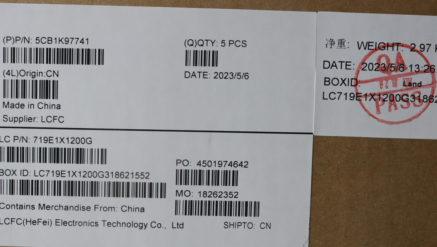 Lenovo Cover Upper Case Assembly Gre - 5CB1K97741