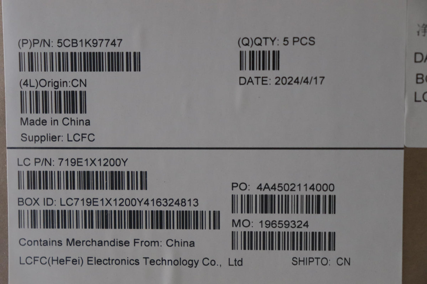 Lenovo Cover Upper Case Assembly Jpn - 5CB1K97747