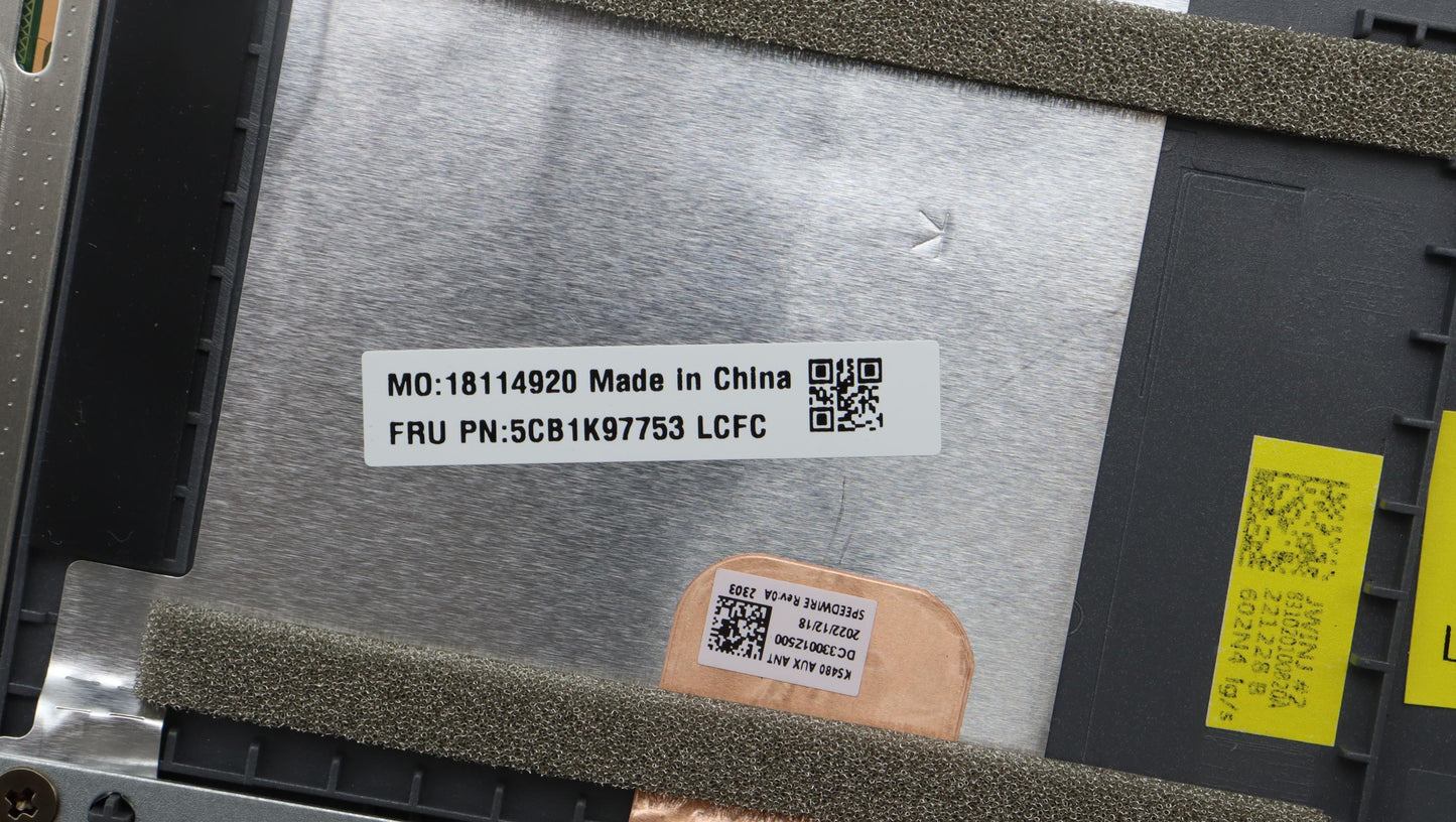 Lenovo Cover Upper Case Assembly Slv - 5CB1K97753
