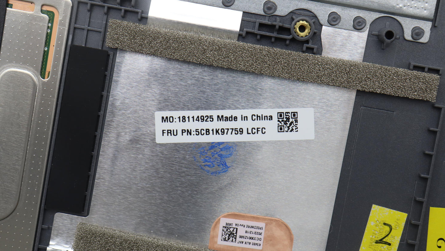 Lenovo Cover Upper Case Assembly Uke - 5CB1K97759