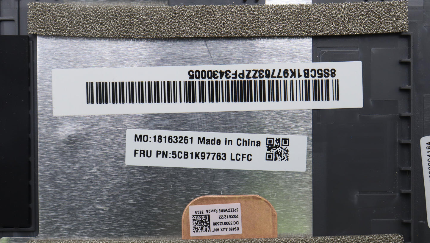 Lenovo Cover Upper Case Assembly Uke - 5CB1K97763