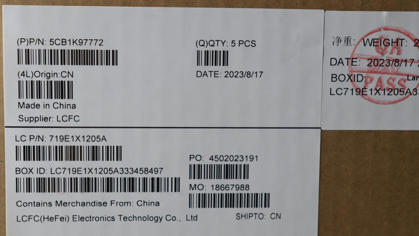 Lenovo Cover Upper Case Assembly Tc L - 5CB1K97772