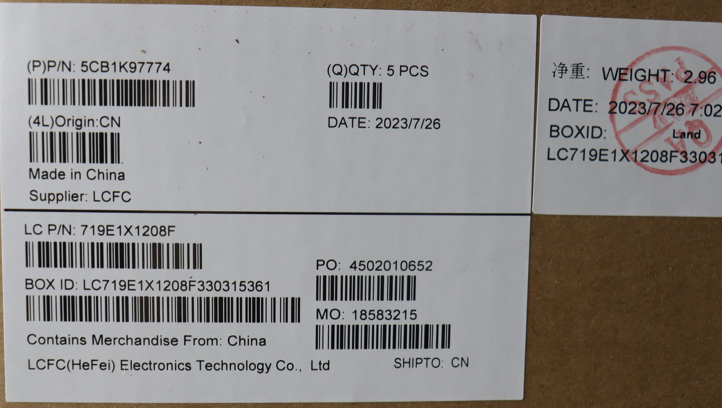 Lenovo Cover Upper Case Assembly Fra - 5CB1K97774