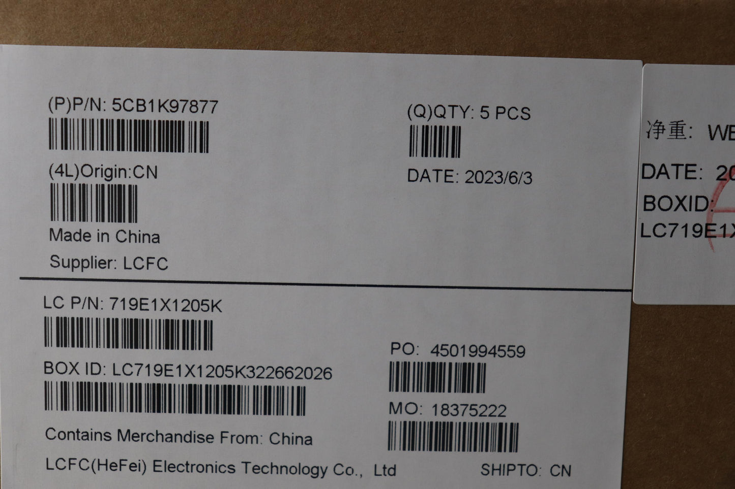 Lenovo Cover Upper Case Assembly Por - 5CB1K97877