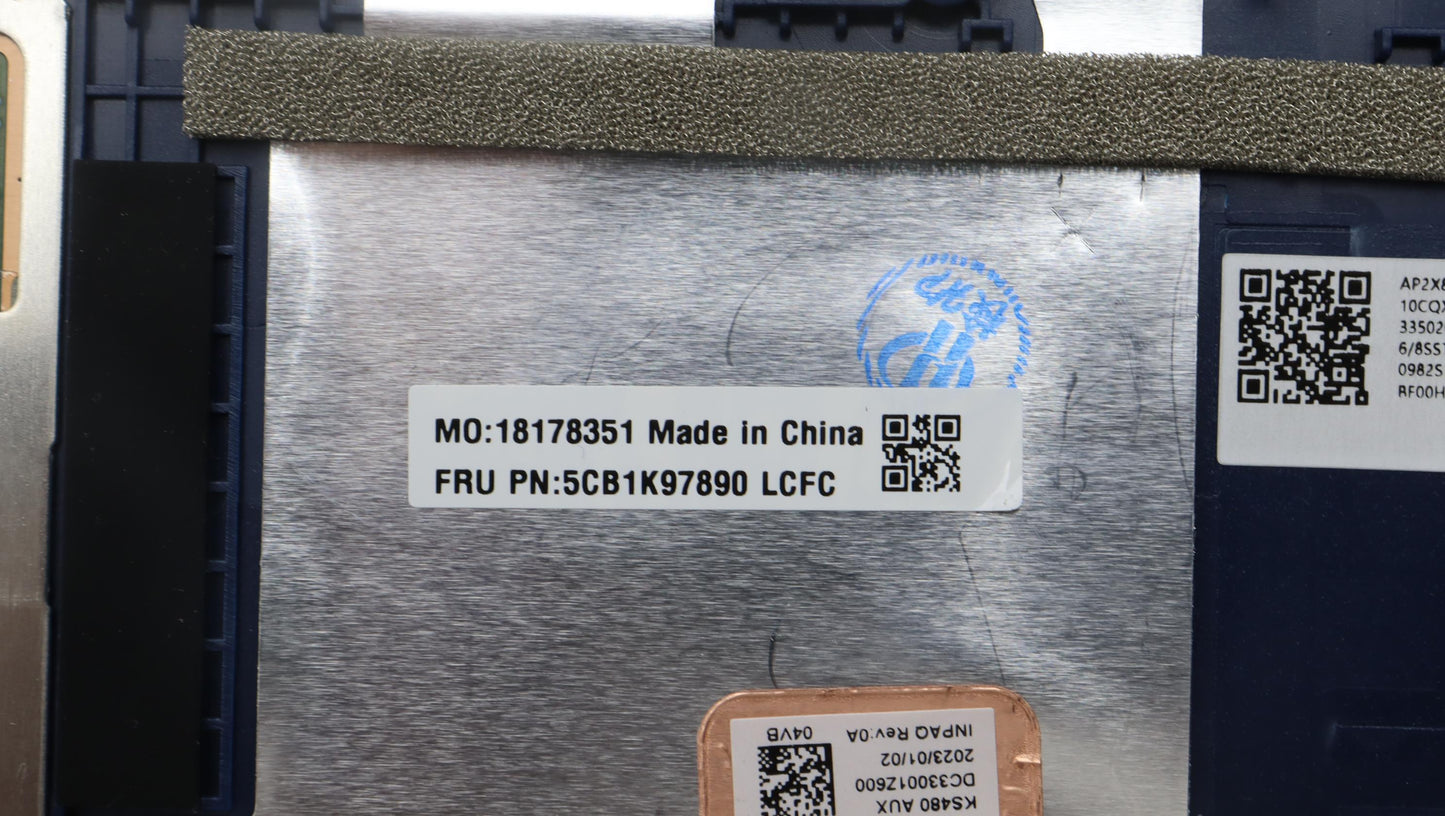Lenovo Cover Upper Case Assembly Ita - 5CB1K97890