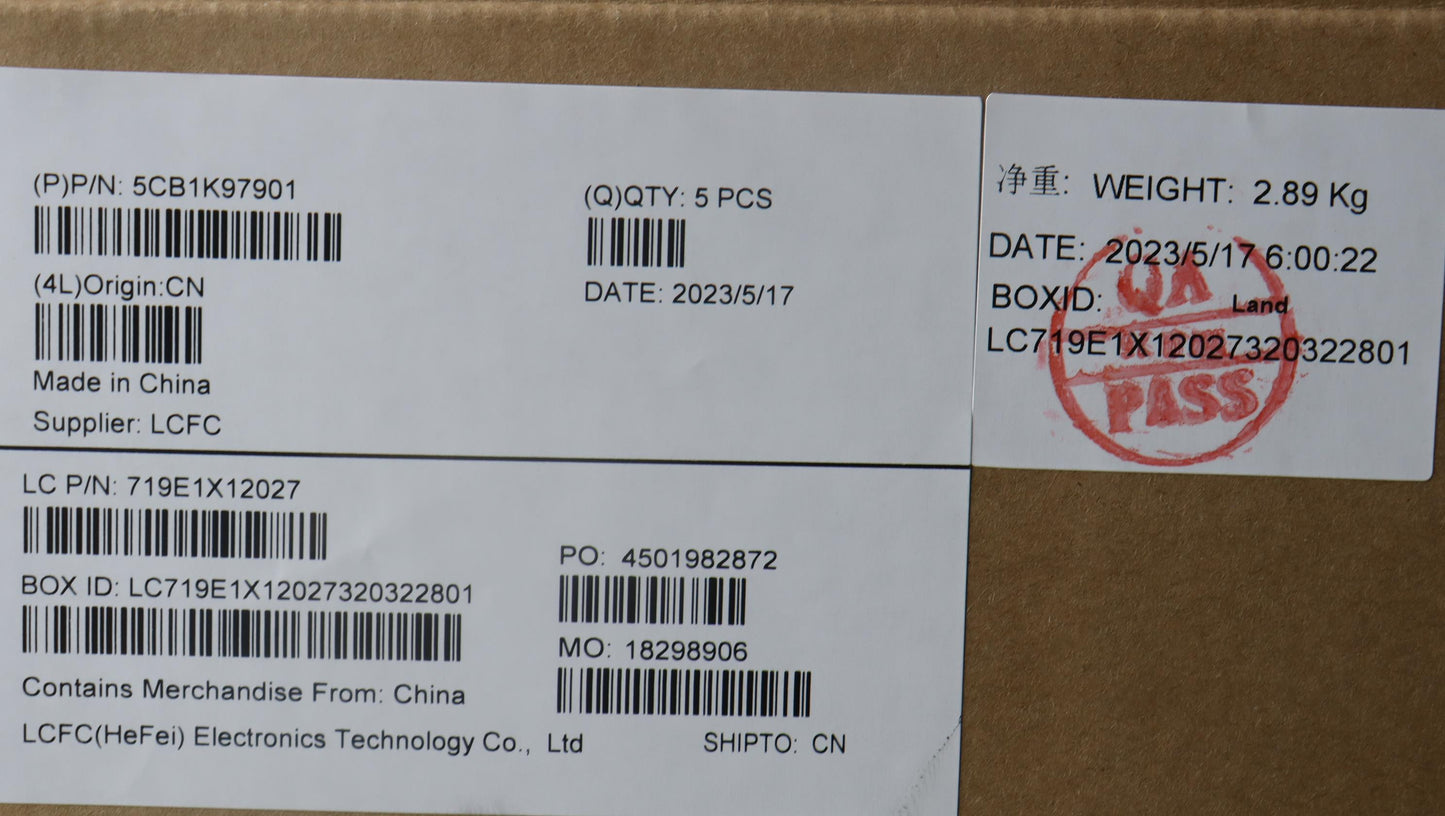 Lenovo Cover Upper Case Assembly Ger - 5CB1K97901