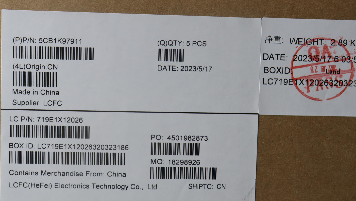 Lenovo Cover Upper Case Assembly Sws - 5CB1K97911
