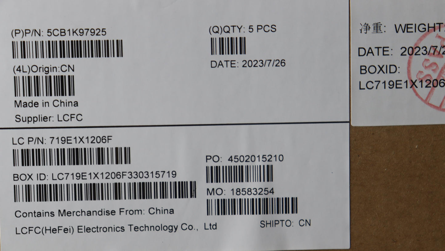Lenovo Cover Upper Case Assembly Euro - 5CB1K97925