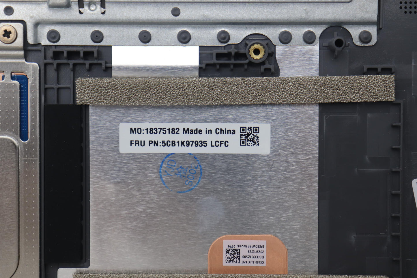 Lenovo Cover Upper Case Assembly Ita - 5CB1K97935