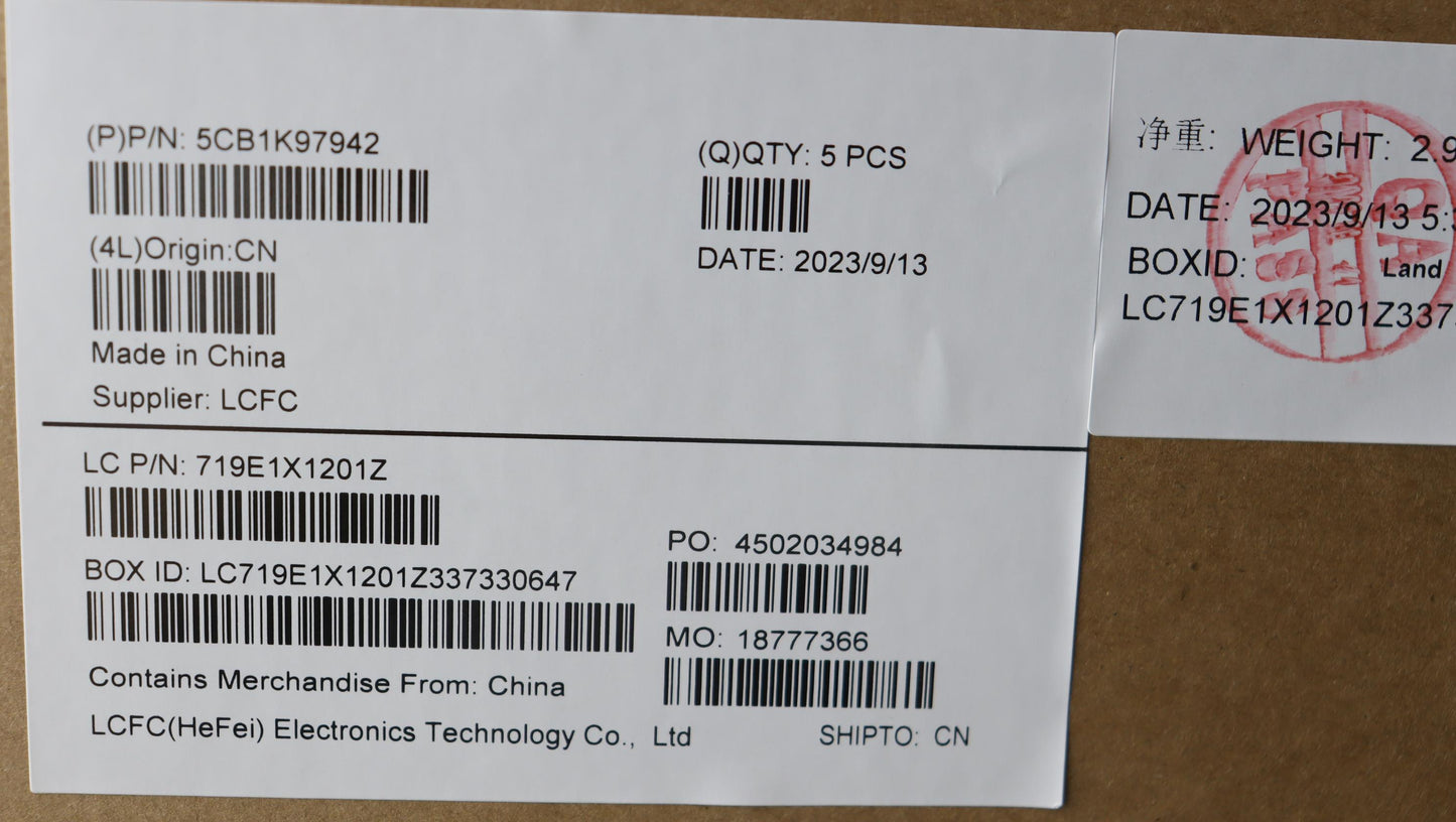 Lenovo Cover Upper Case Assembly Slv - 5CB1K97942