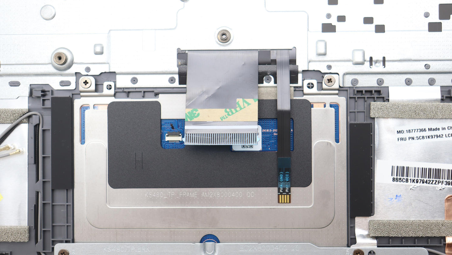 Lenovo Cover Upper Case Assembly Slv - 5CB1K97942