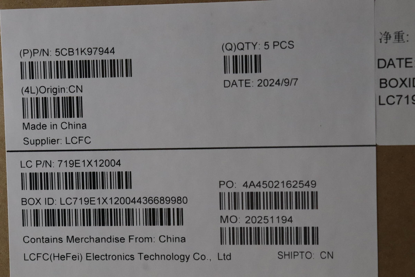 Lenovo Cover Upper Case Assembly Sws - 5CB1K97944