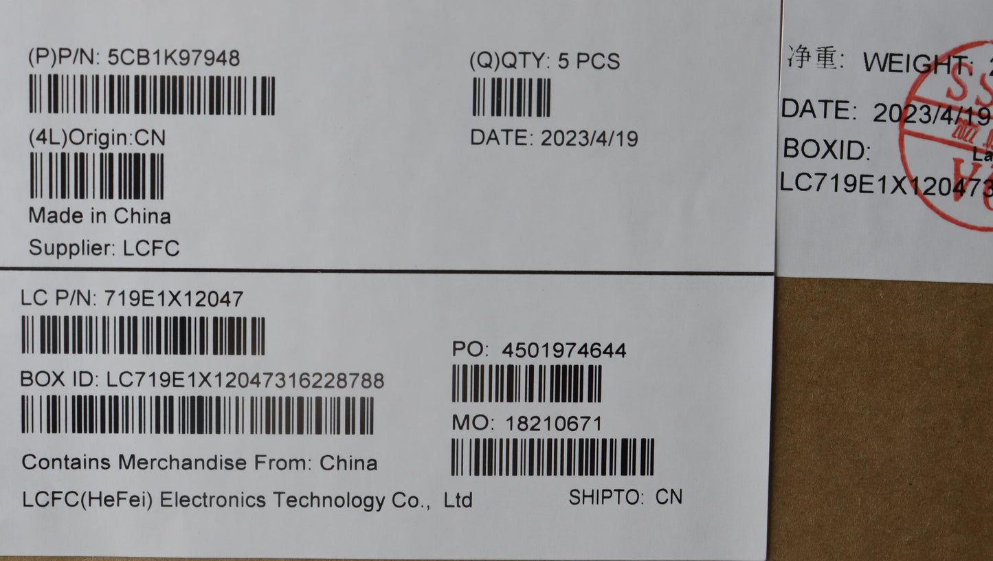 Lenovo Cover Upper Case Assembly Uke - 5CB1K97948