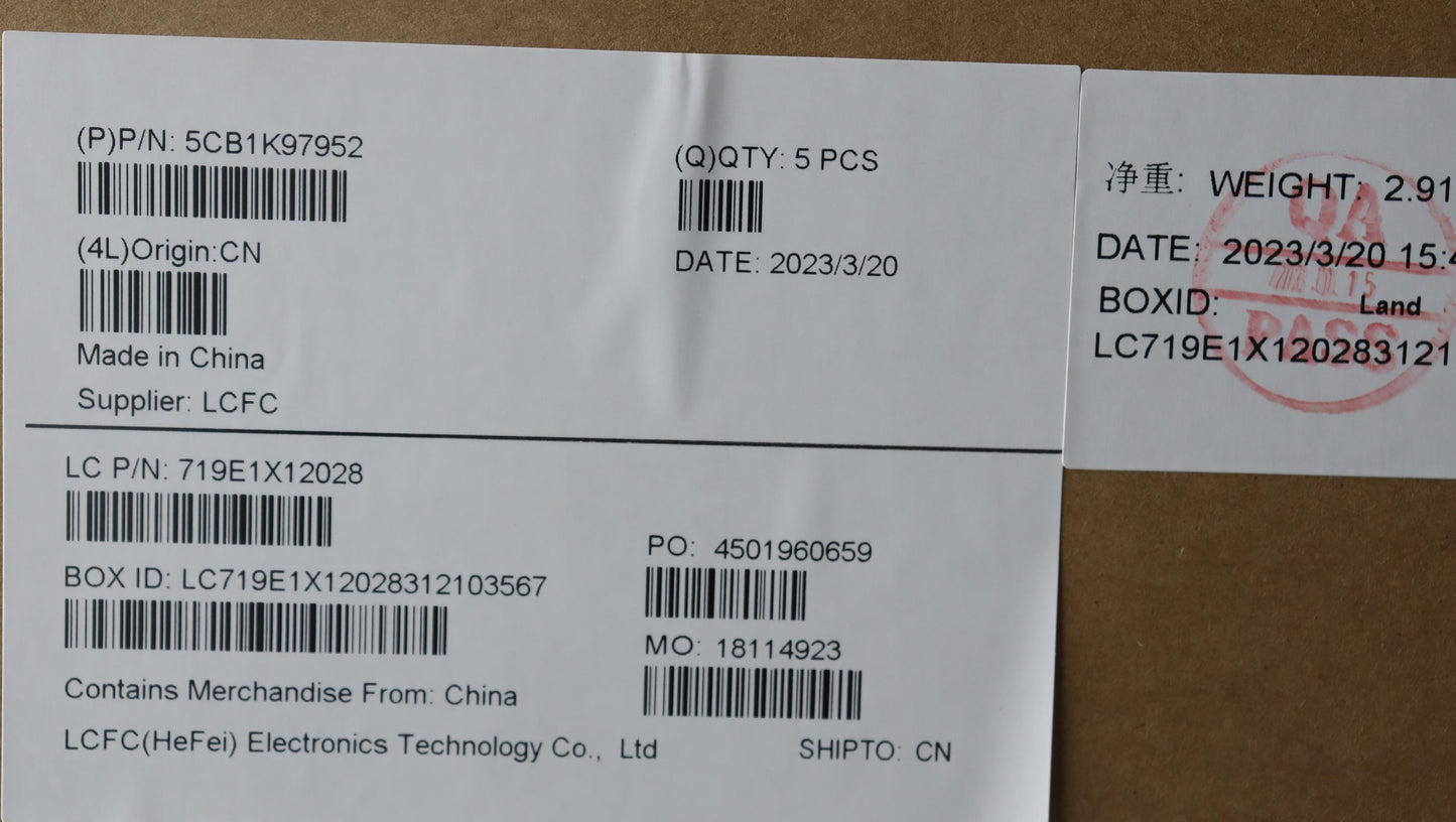 Lenovo Cover Upper Case Assembly Uke - 5CB1K97952